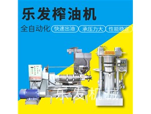 油坊加工--全自動榨油機(jī)是您合適的選擇！